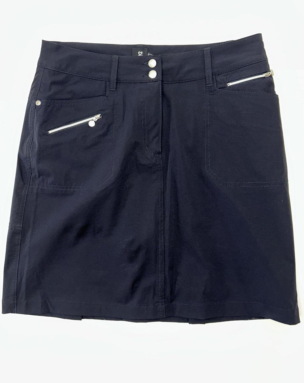 Daily Sports Born In Sweden Golf Black/Silver Skort Short/Skirt Size 8 US